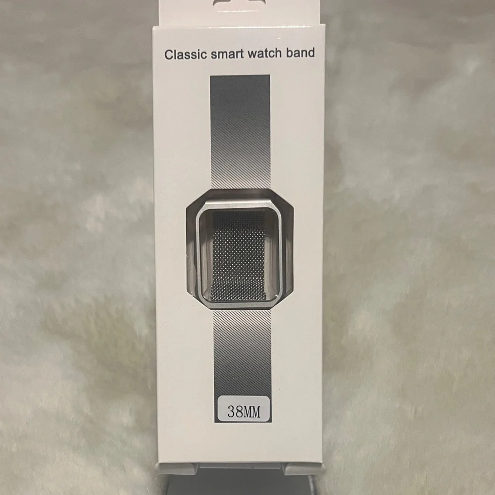 Classic Smart Watch Band - Silver 38MM